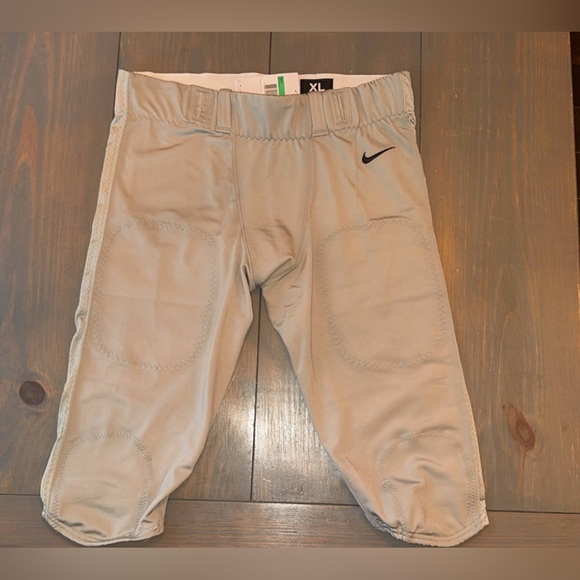 Nike Stock Open Field Solid Grey Gray Football Pants Mens XL  *NEW* NWT - Picture 1 of 6